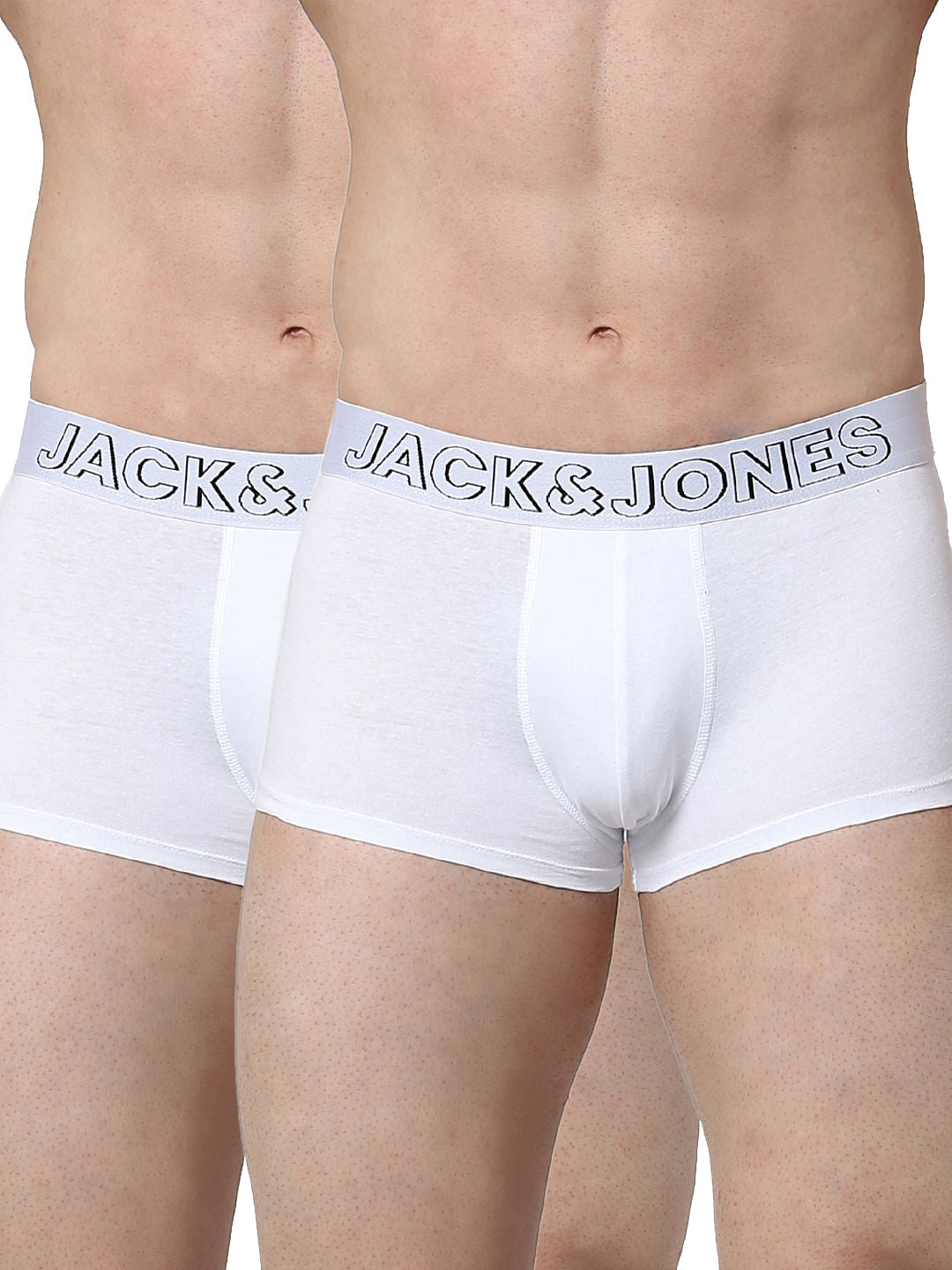 Pack Of 2 White Trunks - S