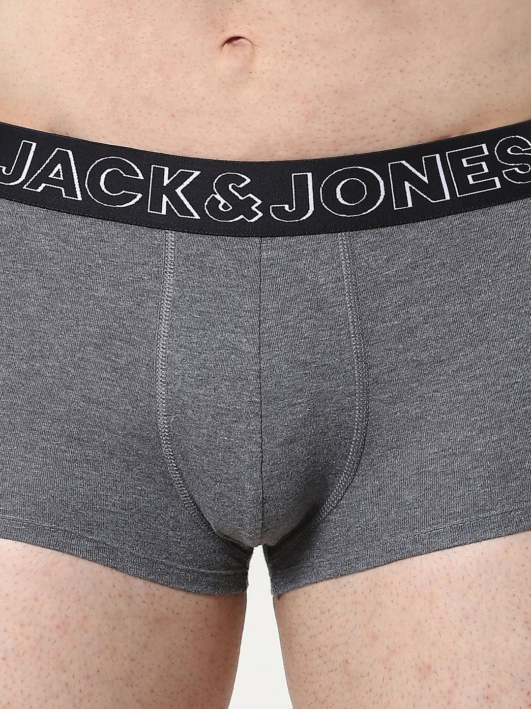 Pack Of 2 Black & Grey Trunks