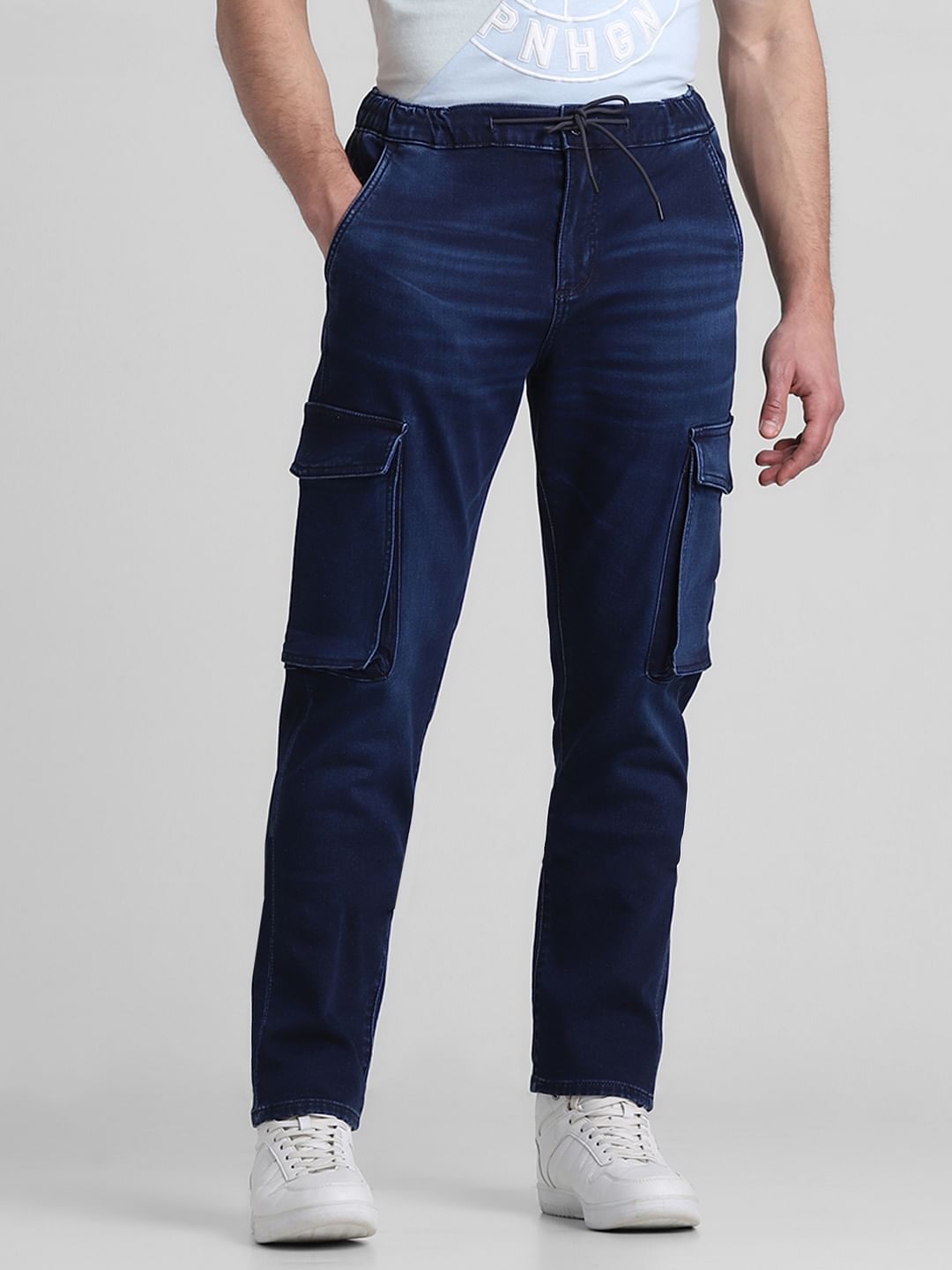 Dark Blue Low Rise Paul Anti Fit Jeans - 28/30