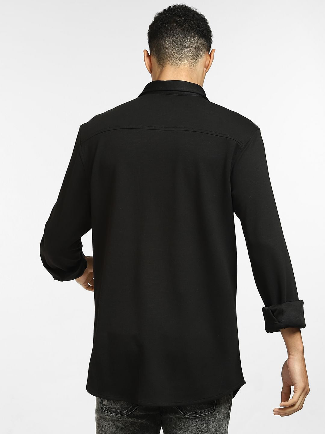 Black Full Sleeves Shirt