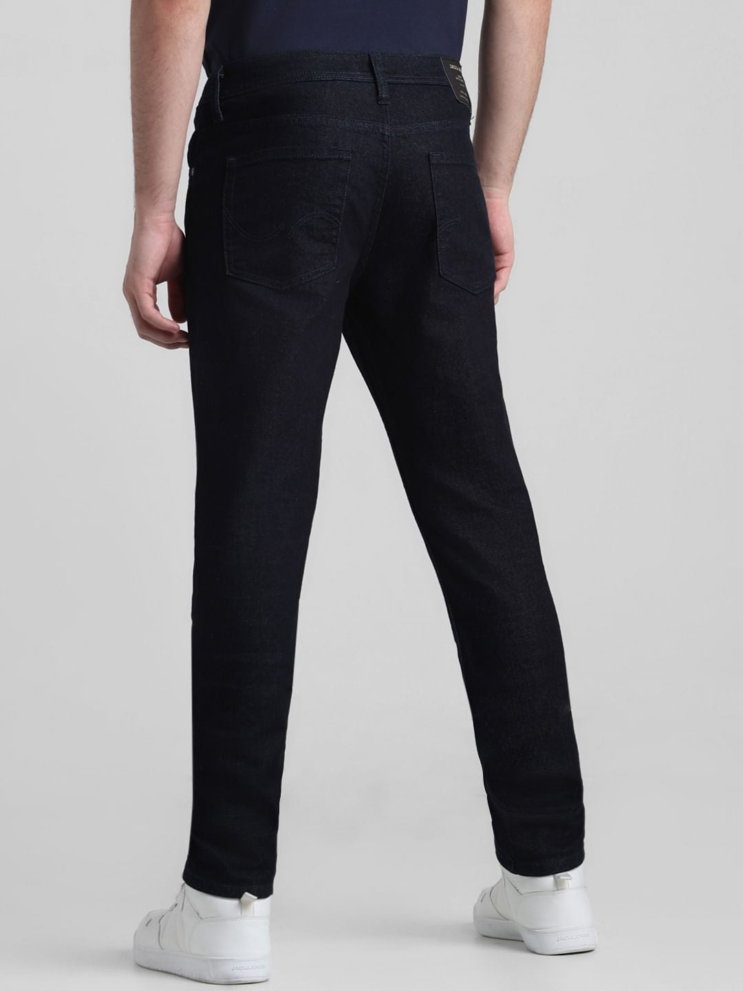 Dark Blue Low Rise Glenn Slim Fit Jeans