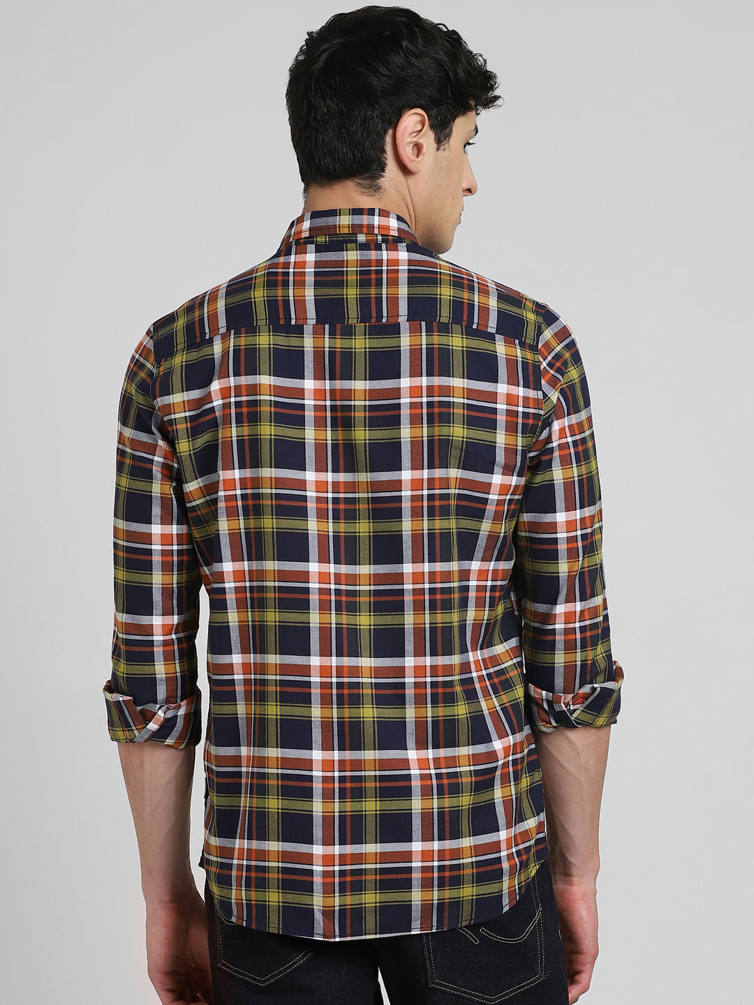 Red Check Full Sleeves Shirt