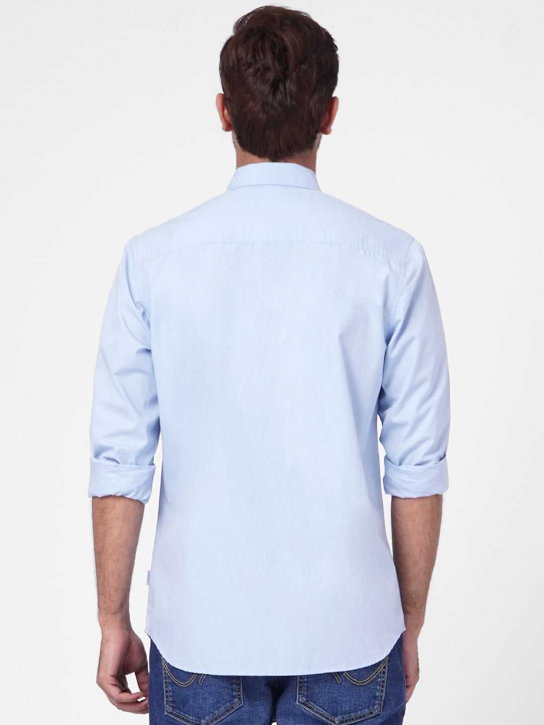 Light Blue Full Sleeves Shirt