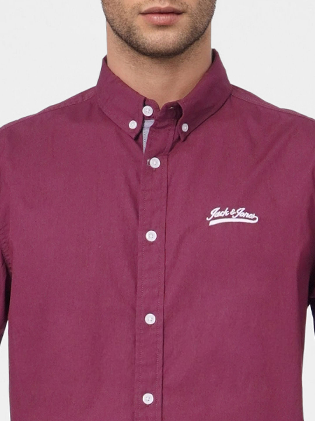 Maroon Full Sleeves Shirt