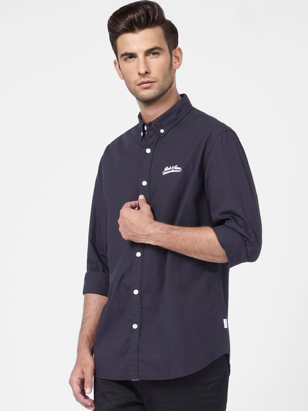 Black Full Sleeves Shirt