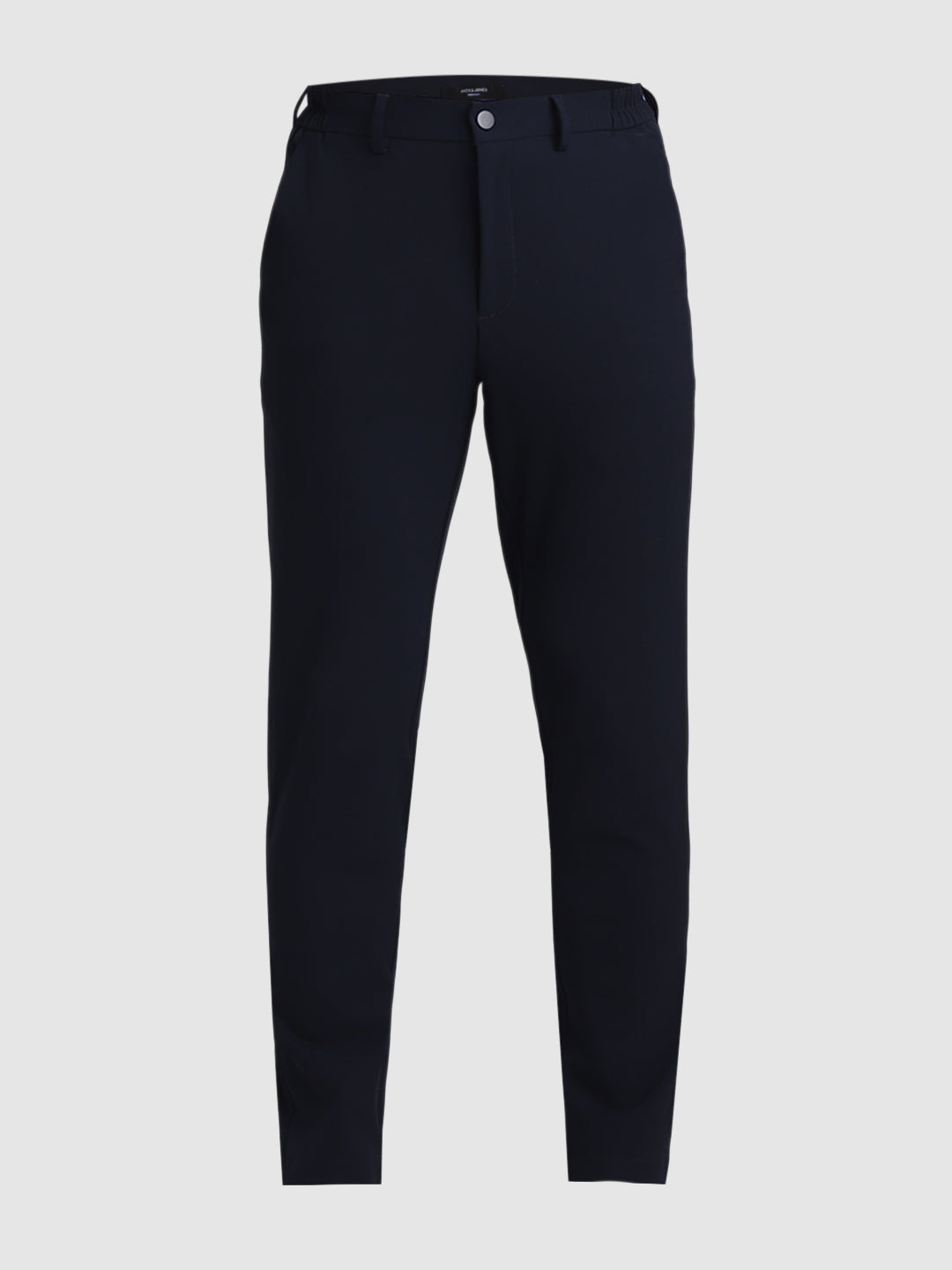 JACK&JONES Dark Blue Mid Rise Slim Fit Pants
