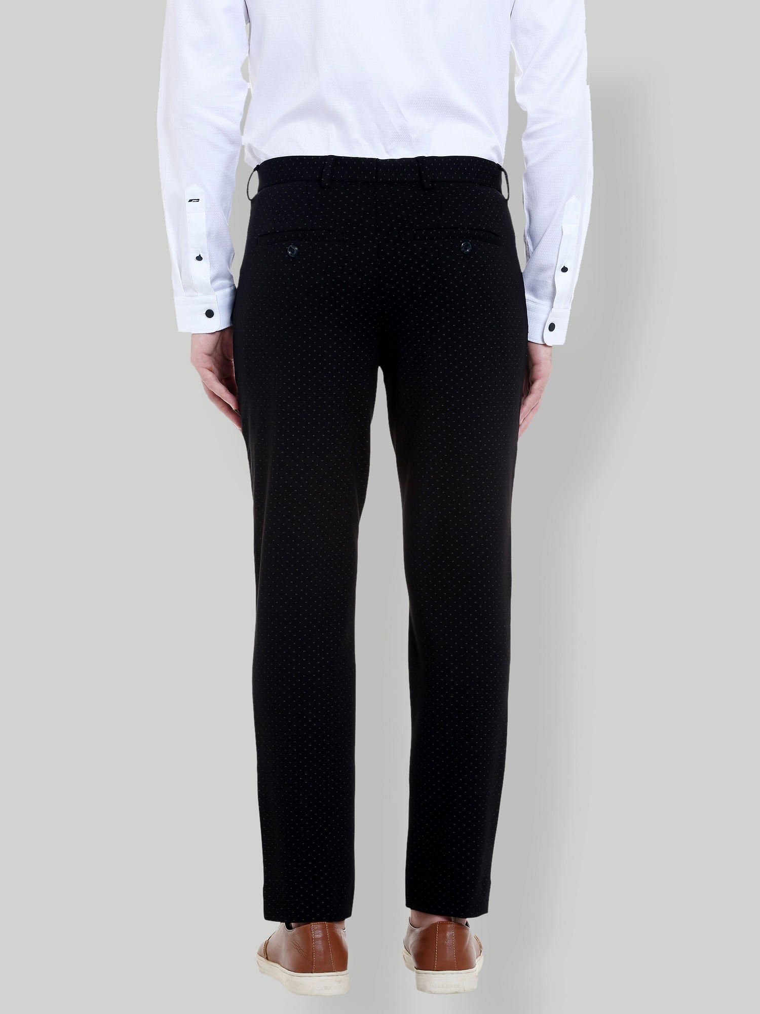 Black Slim Fit Trousers