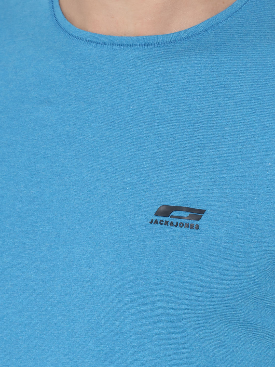 Pack Of Two Crew Neck T-Shirts- Yellow And Blue