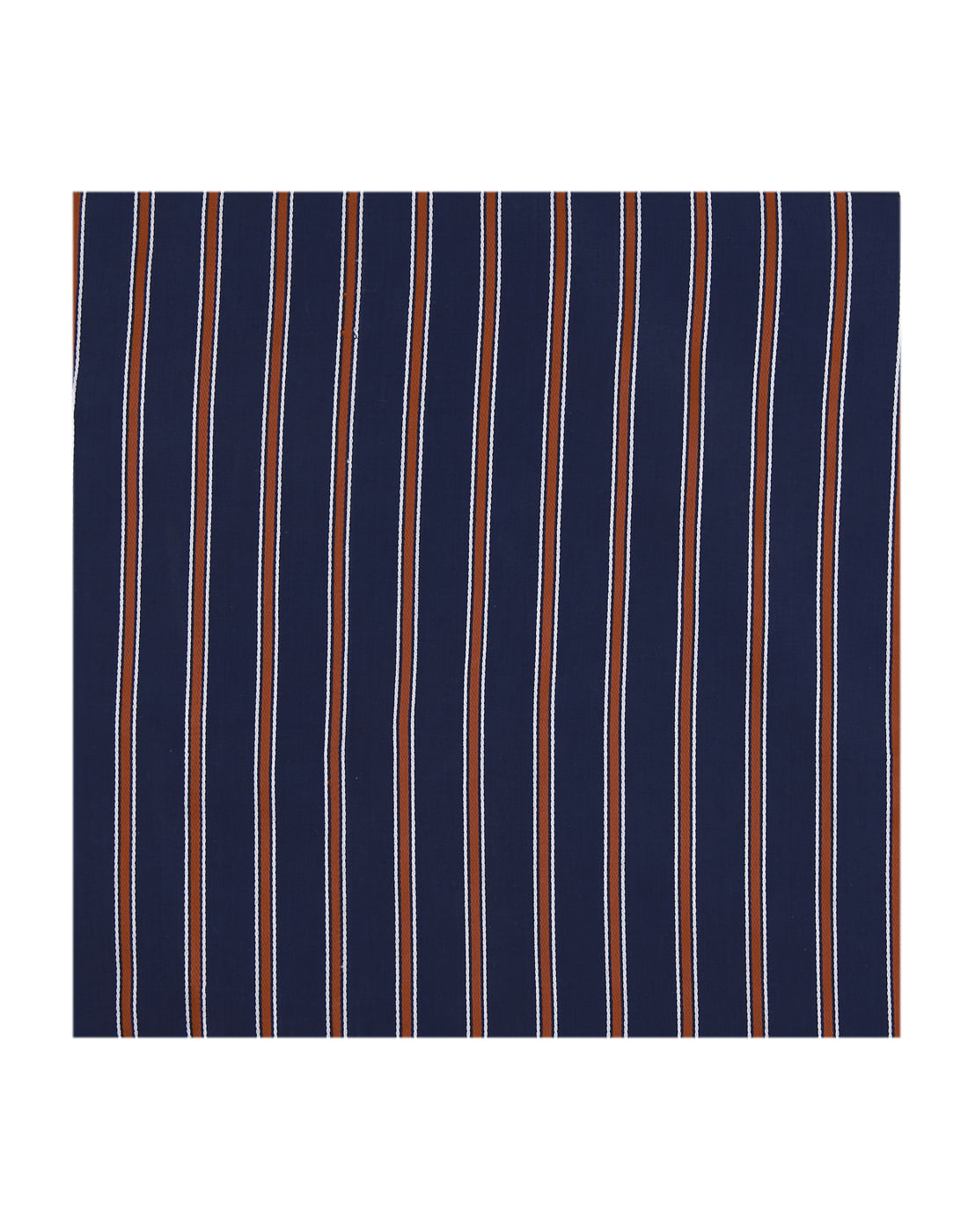 Blue Striped Pocket Square - ONE