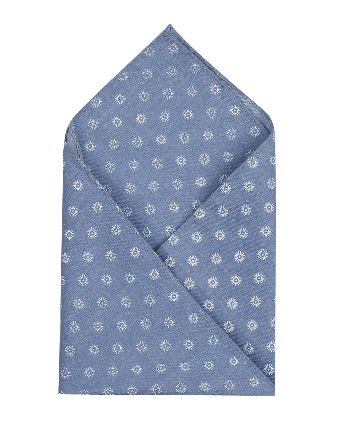 Light Blue All Over Print Pocket Square