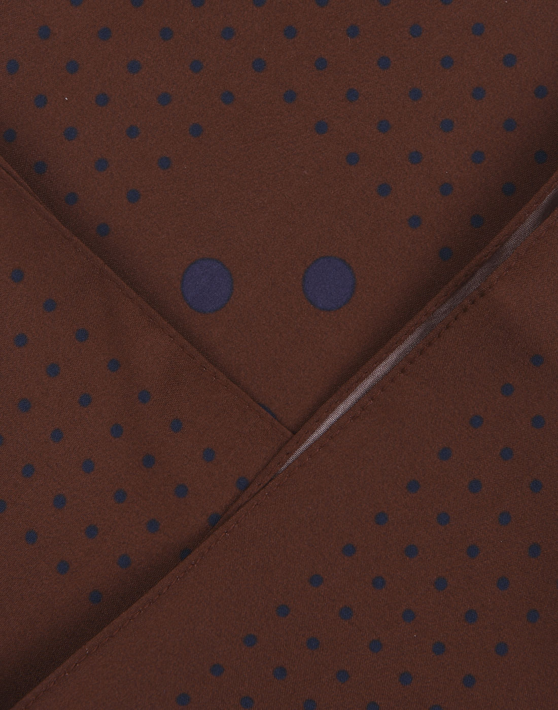 Deep Red Dotted Pocket Square