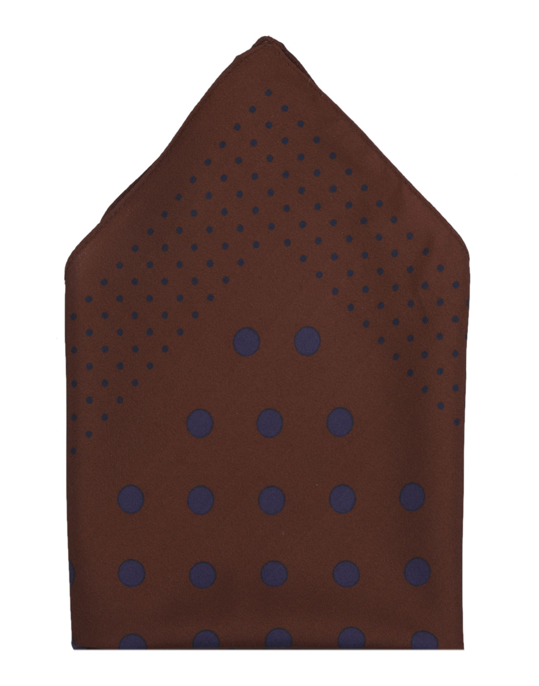 Deep Red Dotted Pocket Square