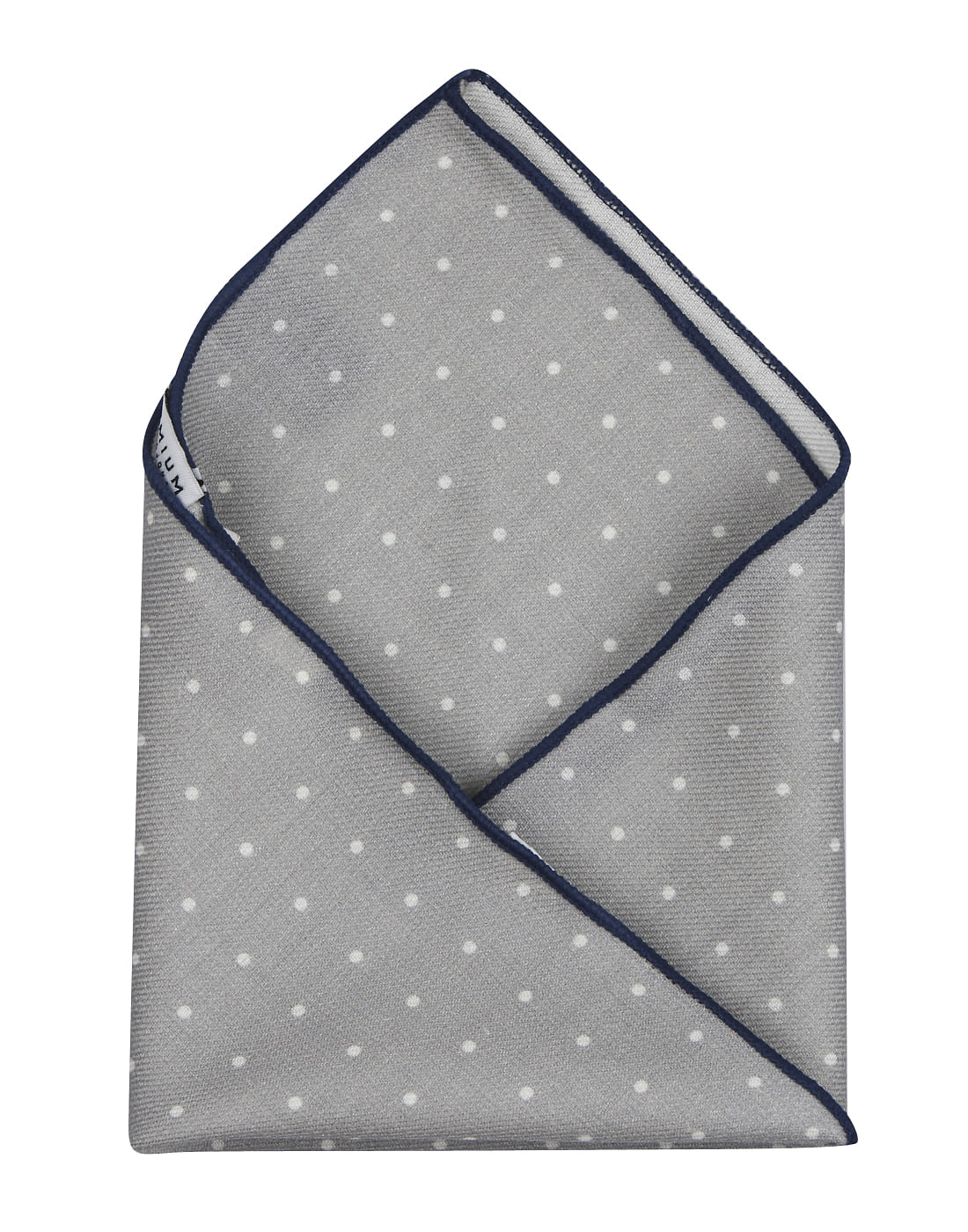 Grey Pocket Square