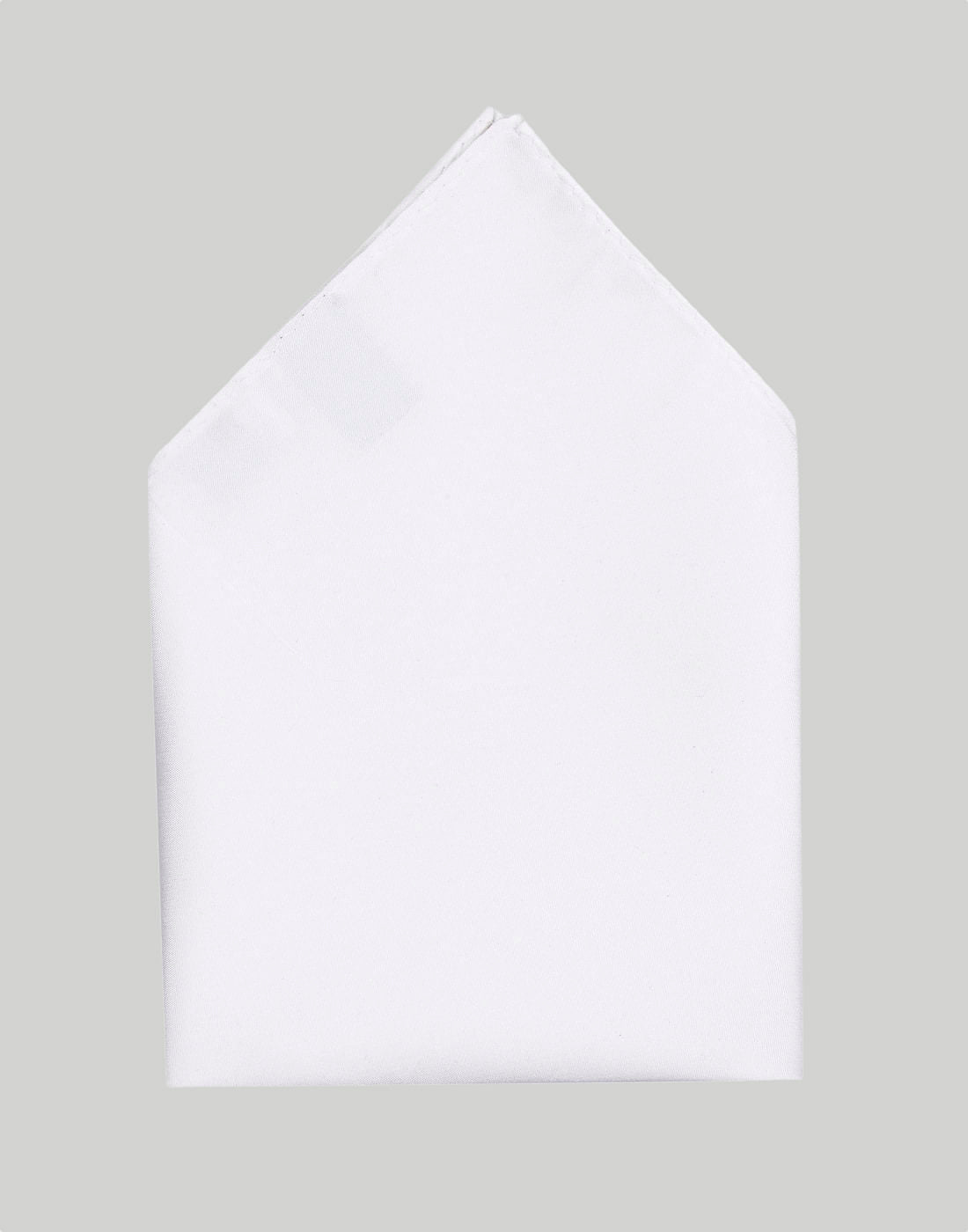 White Pocket Square