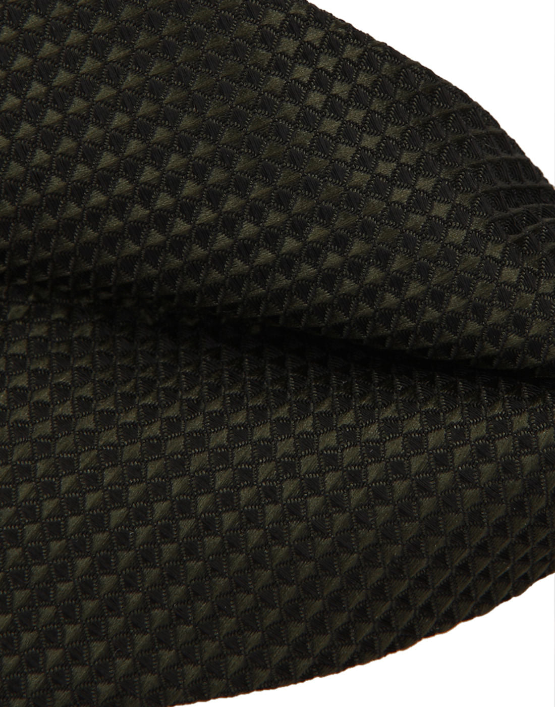 Dark Grey Self-Design Bow Tie