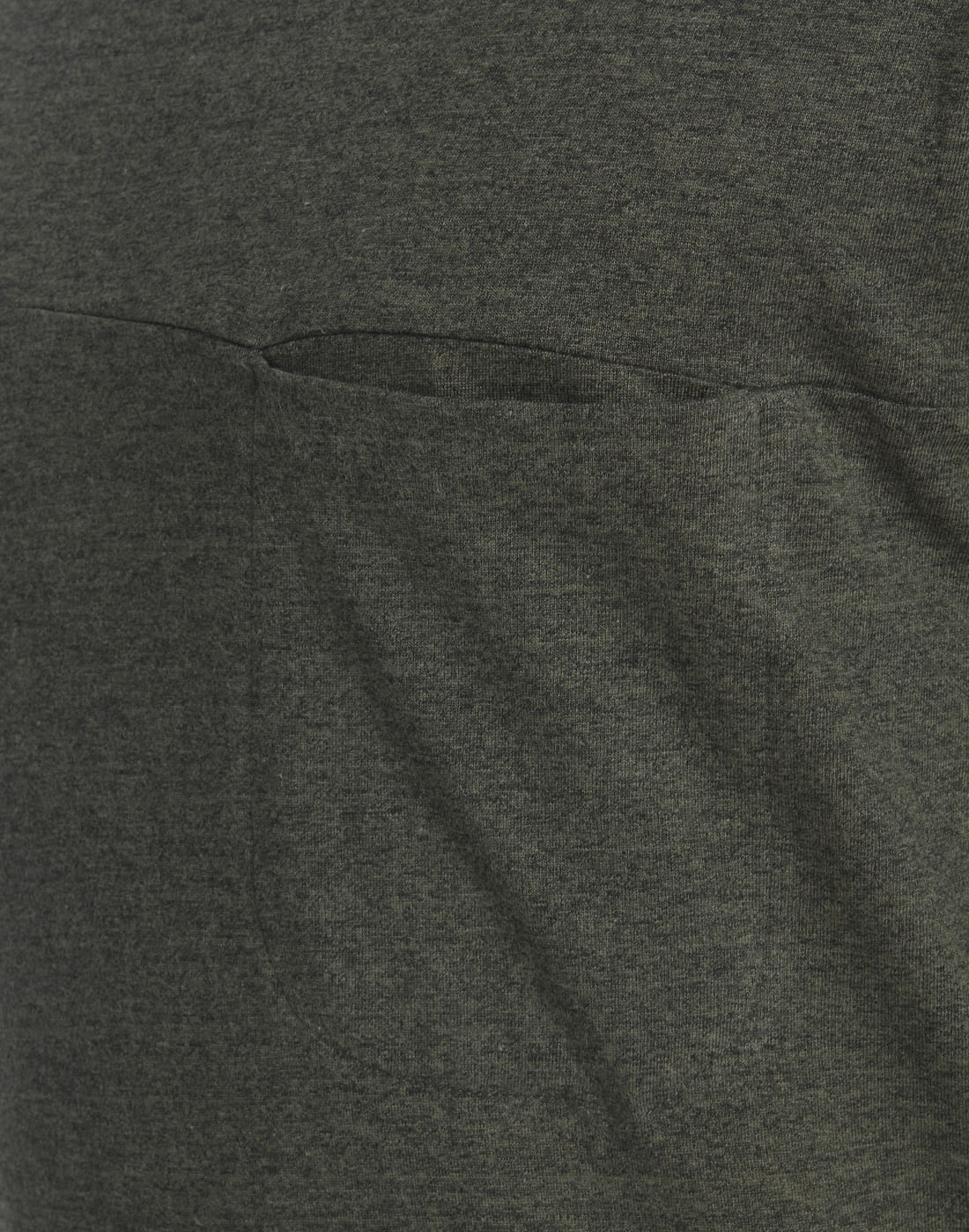 Dark Green Crew Neck T-shirt
