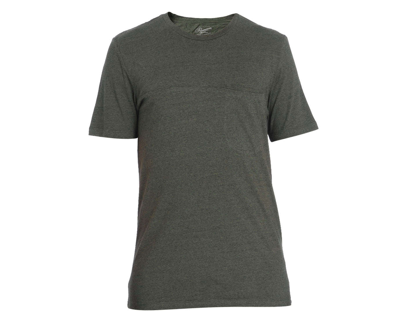 Dark Green Crew Neck T-shirt