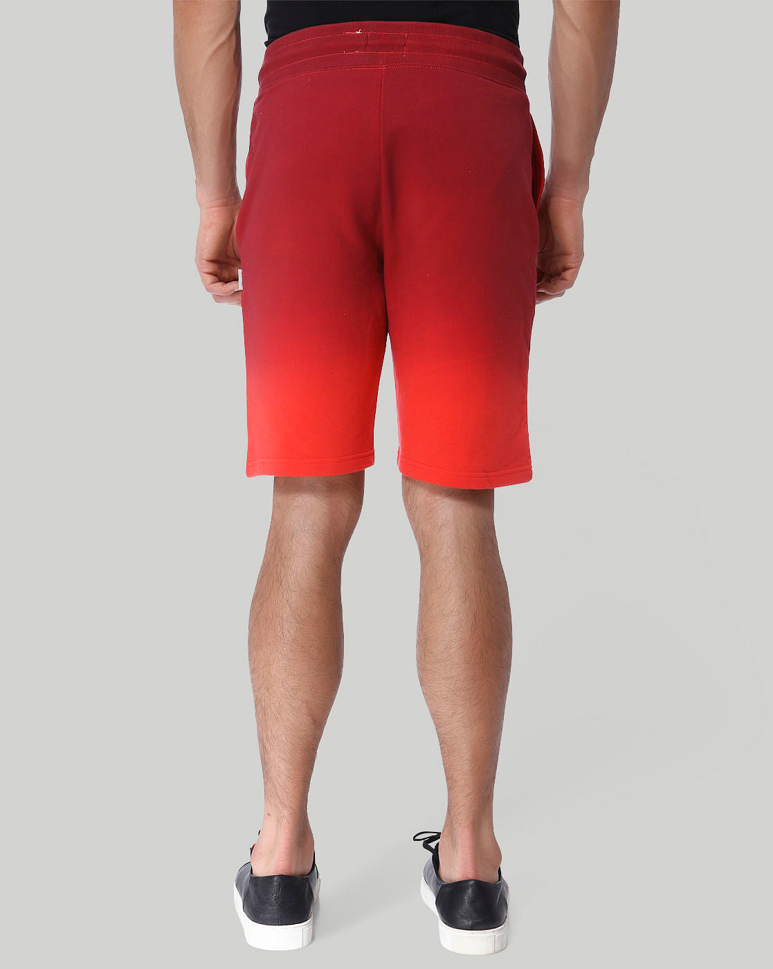 Red Drawstring Sweatshorts