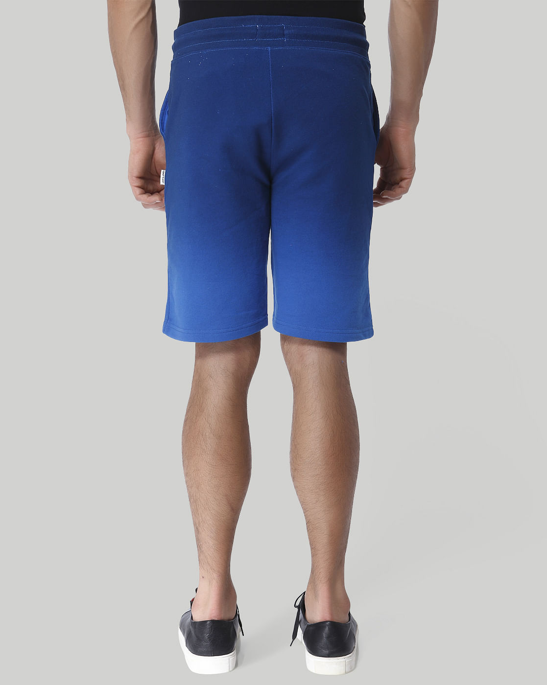 Blue Drawstring Sweatshorts