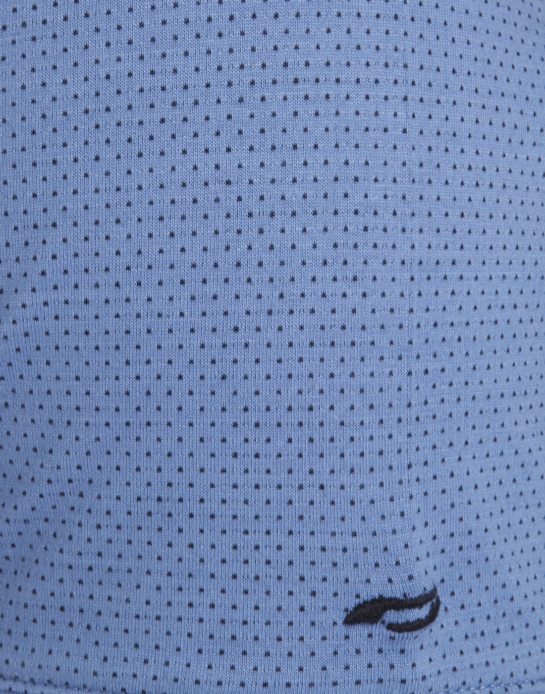 Blue Polo Neck T-shirt