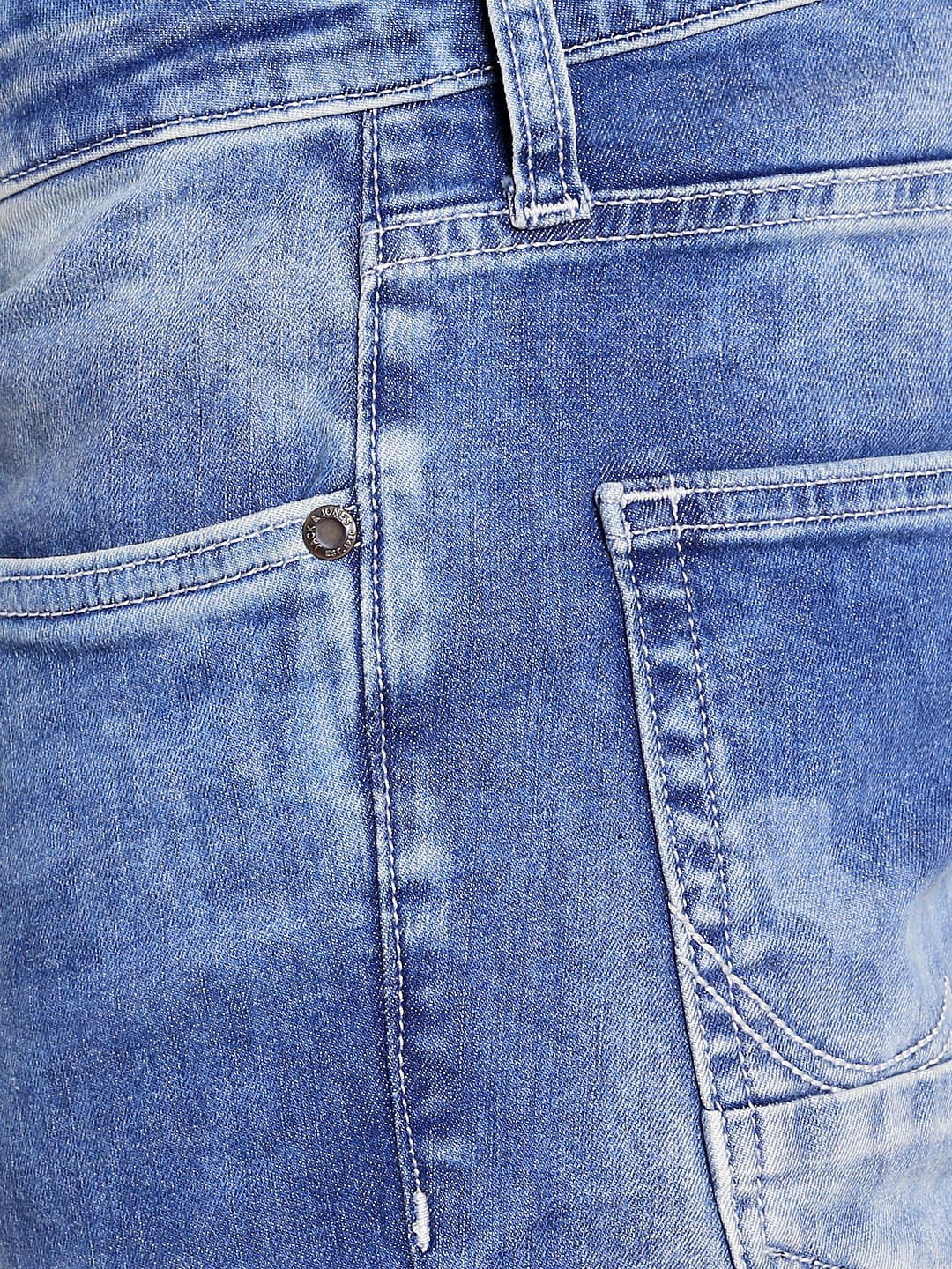 Light Blue Mid Rise Ben Skinny Jeans