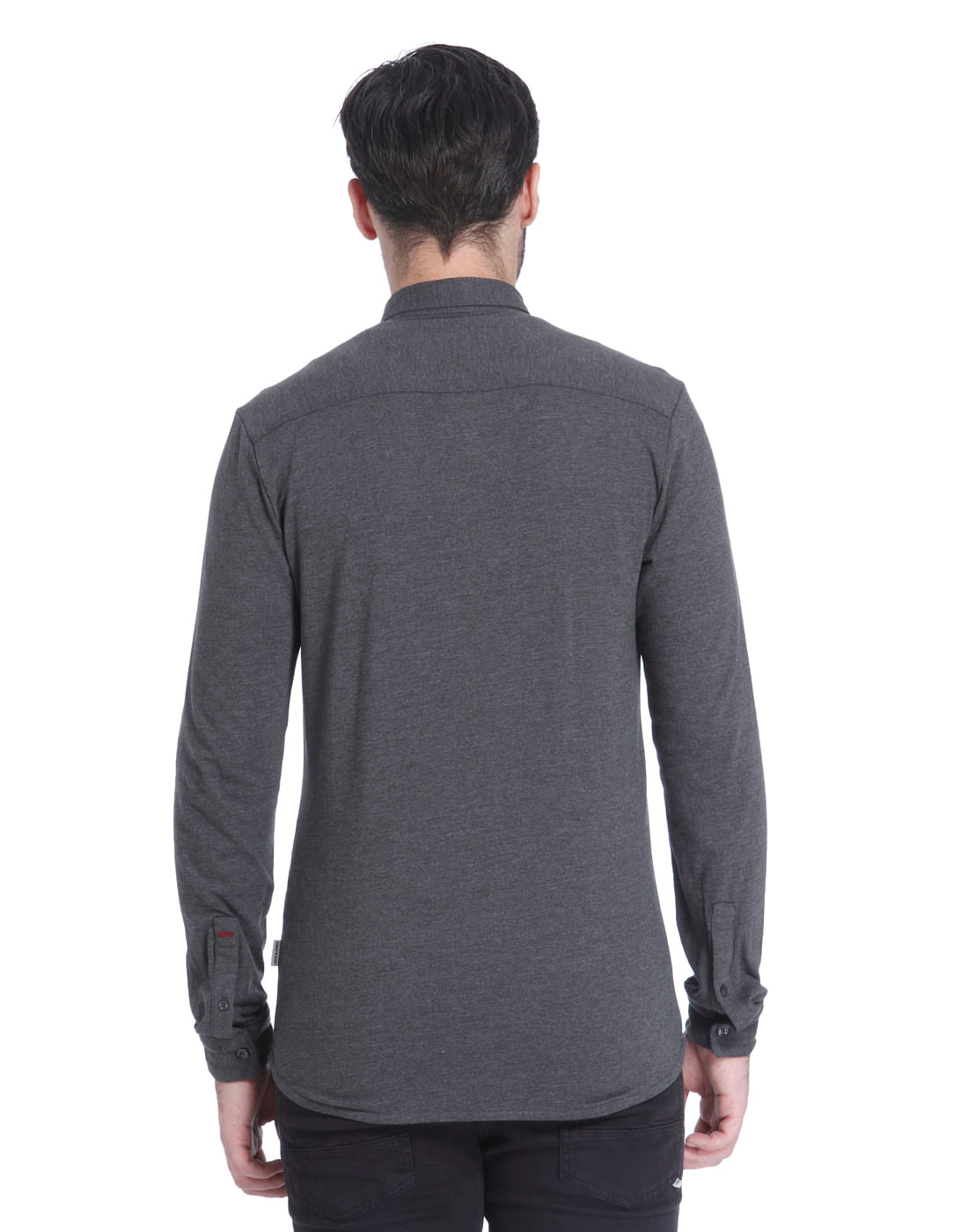 Grey Full Sleeves Shirt