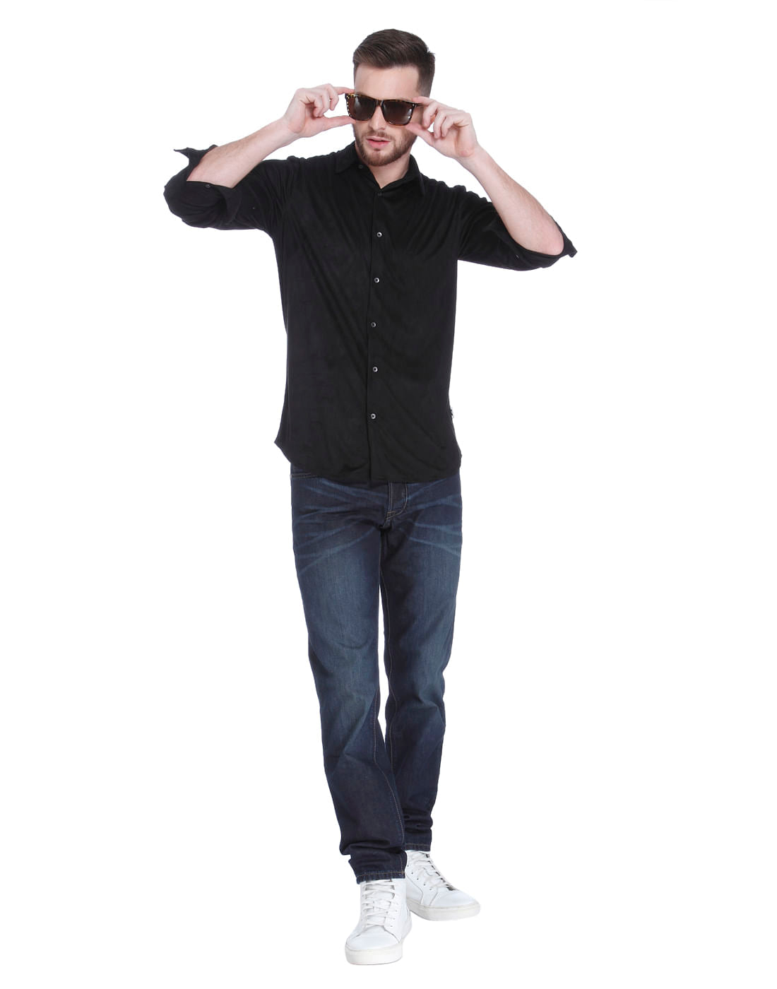 Black Full Sleeves Shirt