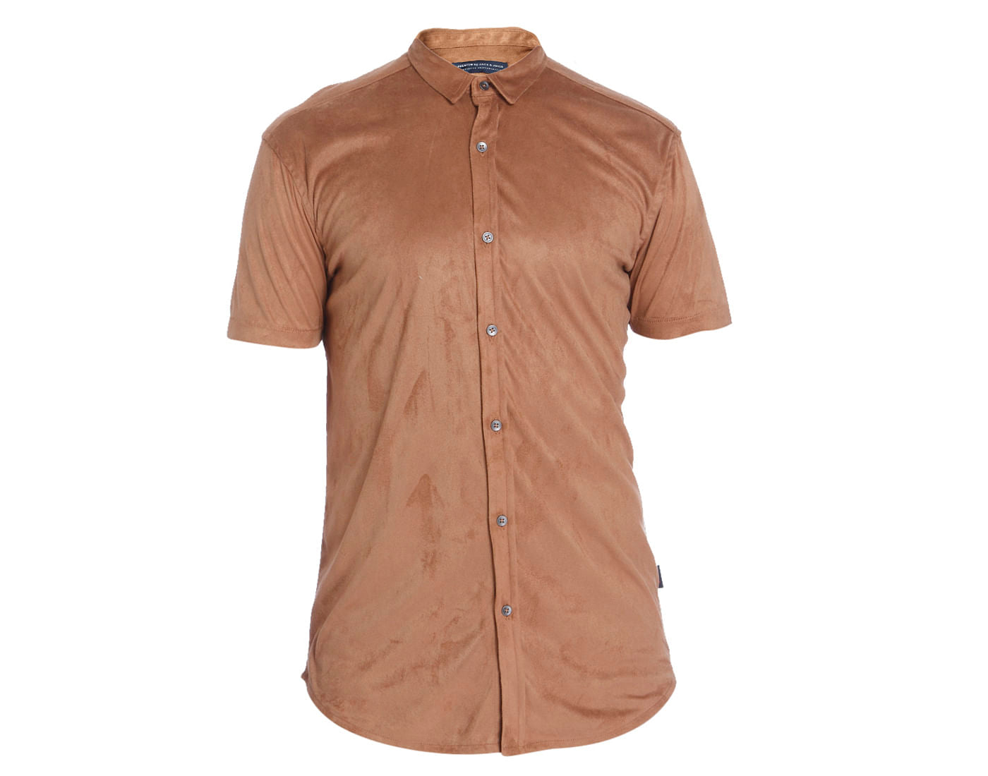 Brown Short Sleeves Shirt