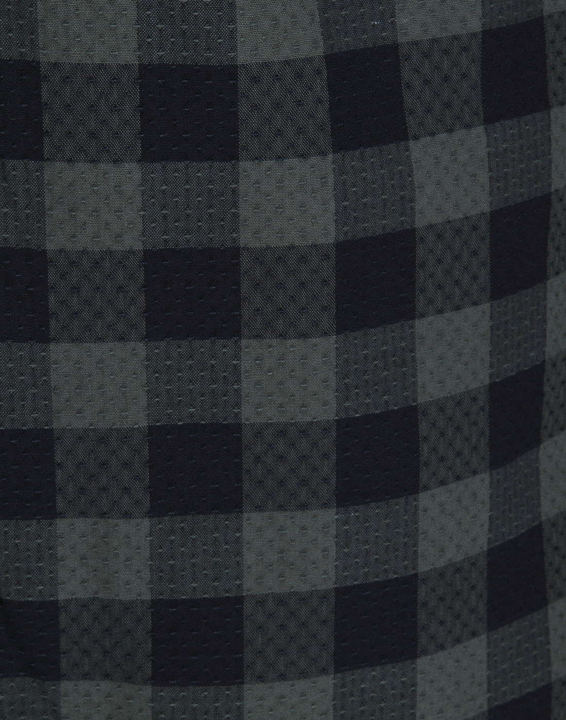 Green Check Print Full Sleeves Shirt