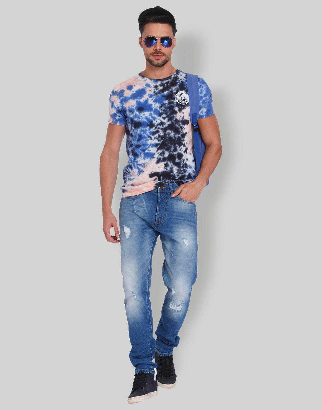 Blue Tim Anti Fit Jeans