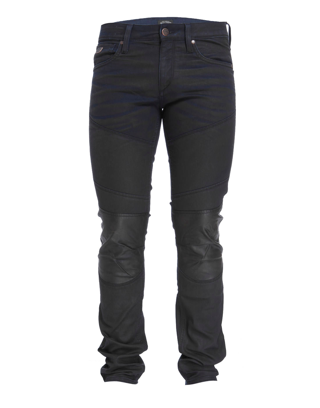 Dark Blue Mid Rise Glenn Slim Fit Jeans