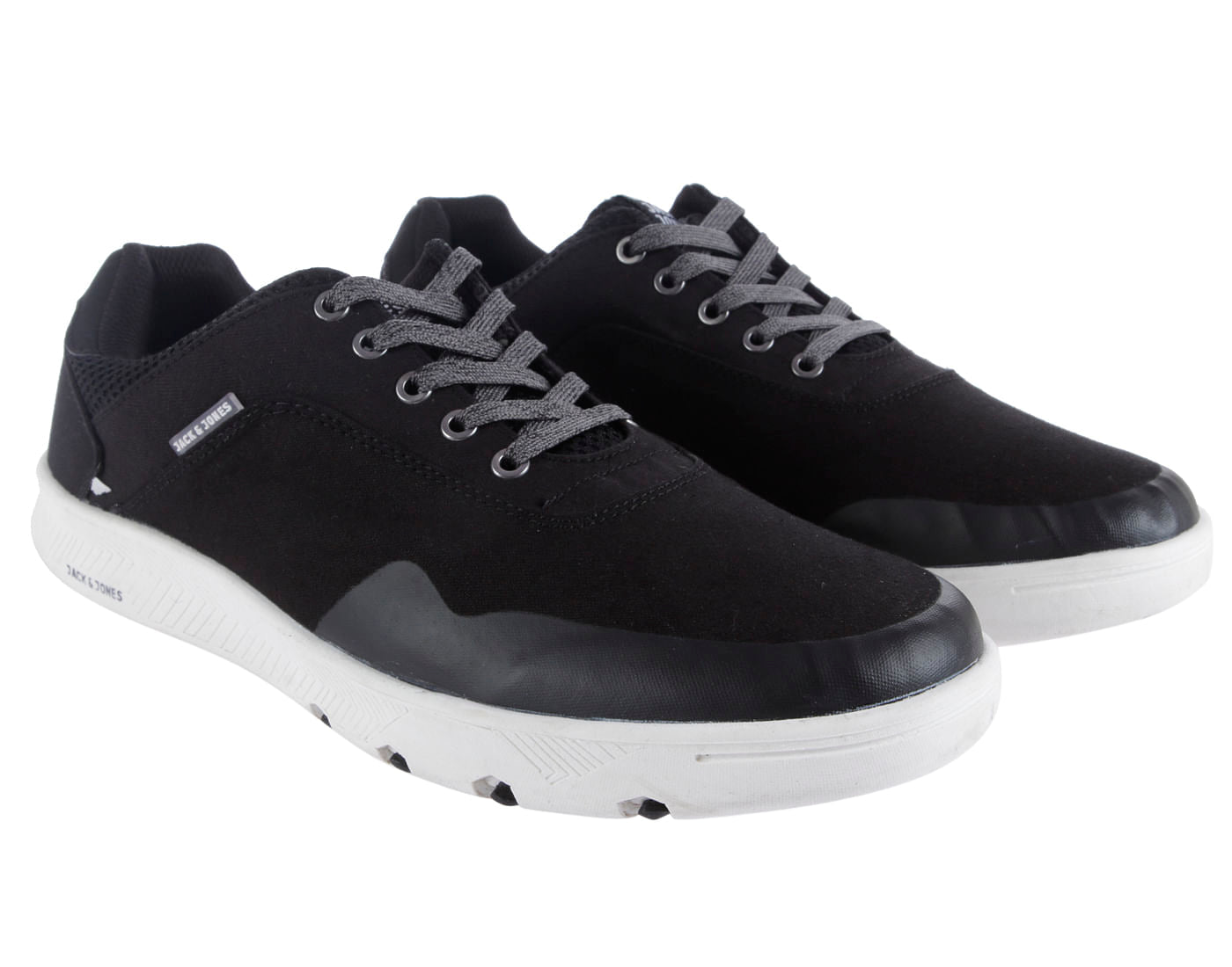 Dark Grey Suede Sneakers