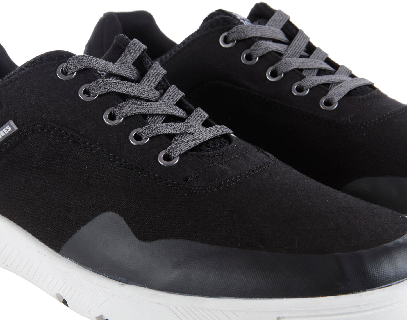 Dark Grey Suede Sneakers