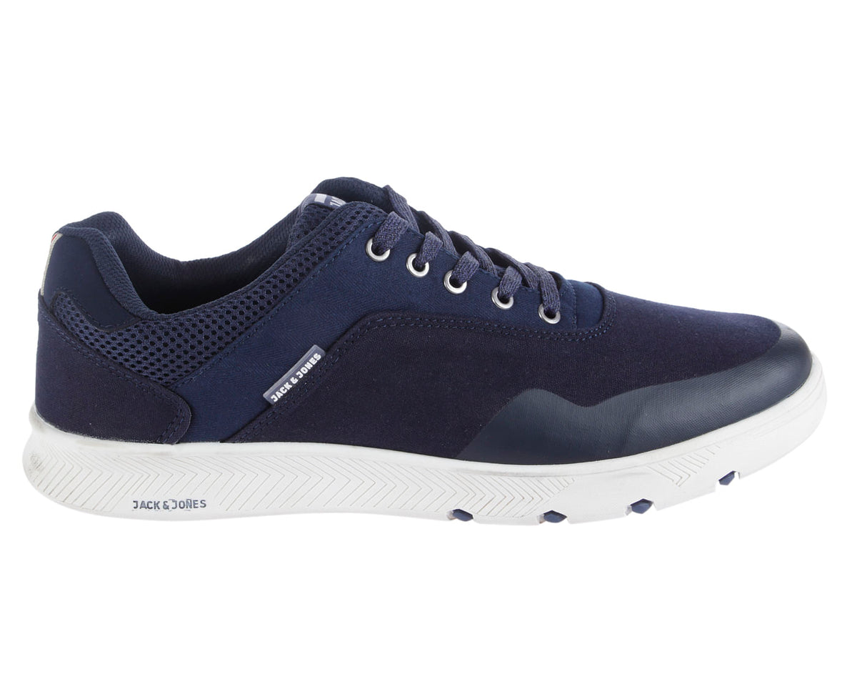 Navy Blue Suede Sneakers - 6