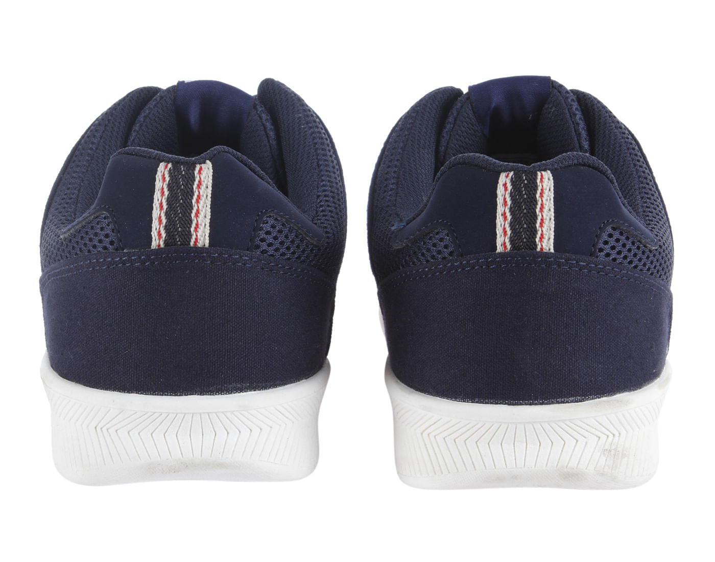 Navy Blue Suede Sneakers