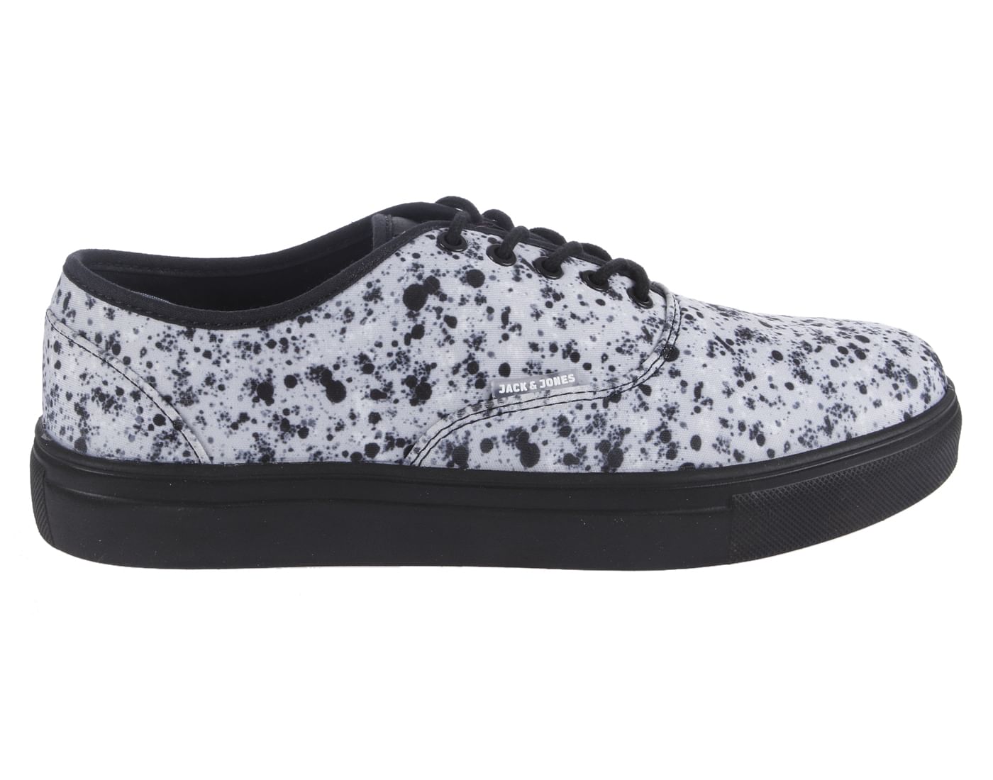 Black Dotted Sneakers