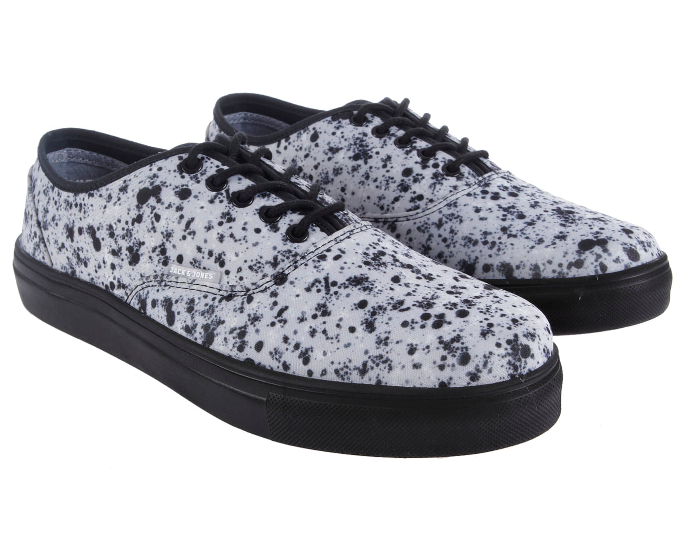 Black Dotted Sneakers