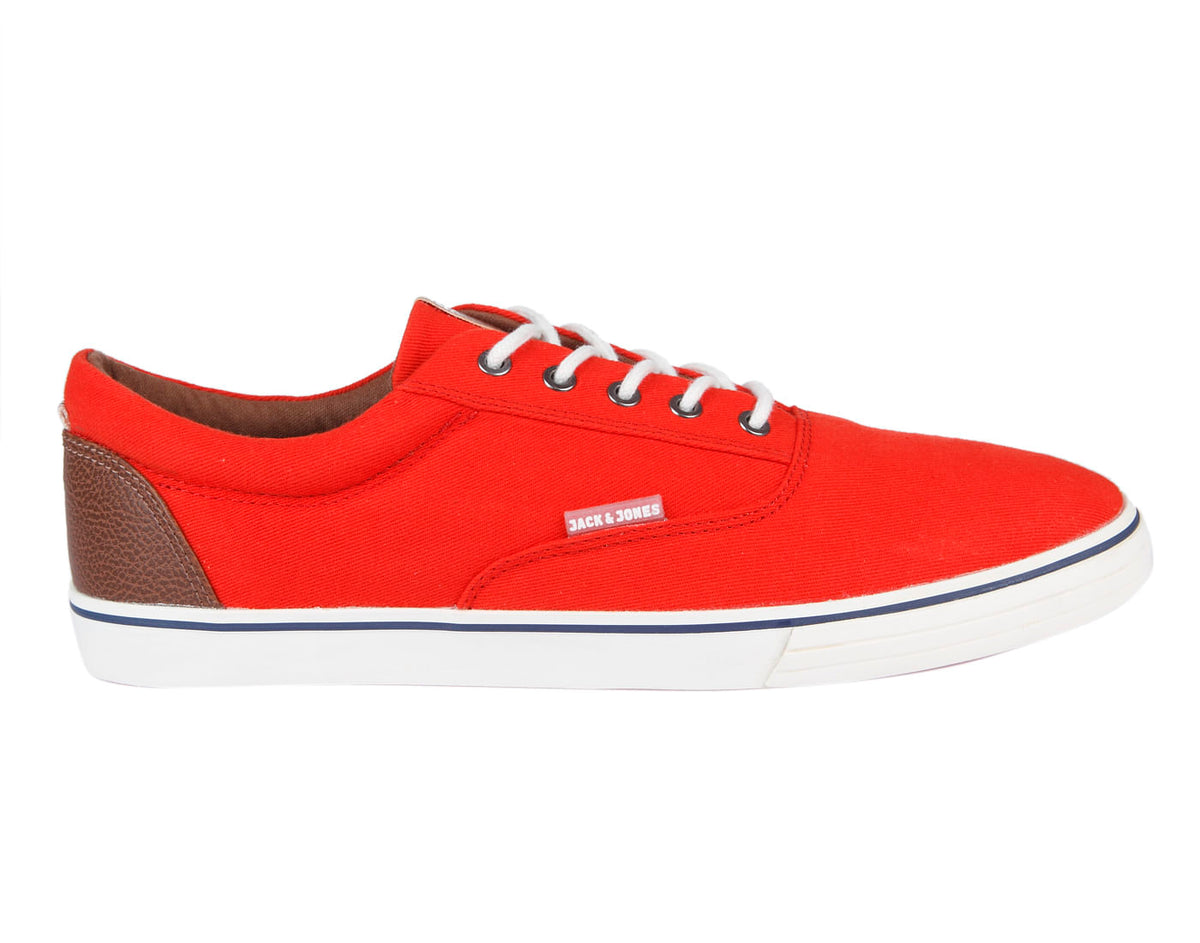 Bright Red Sneakers - 6