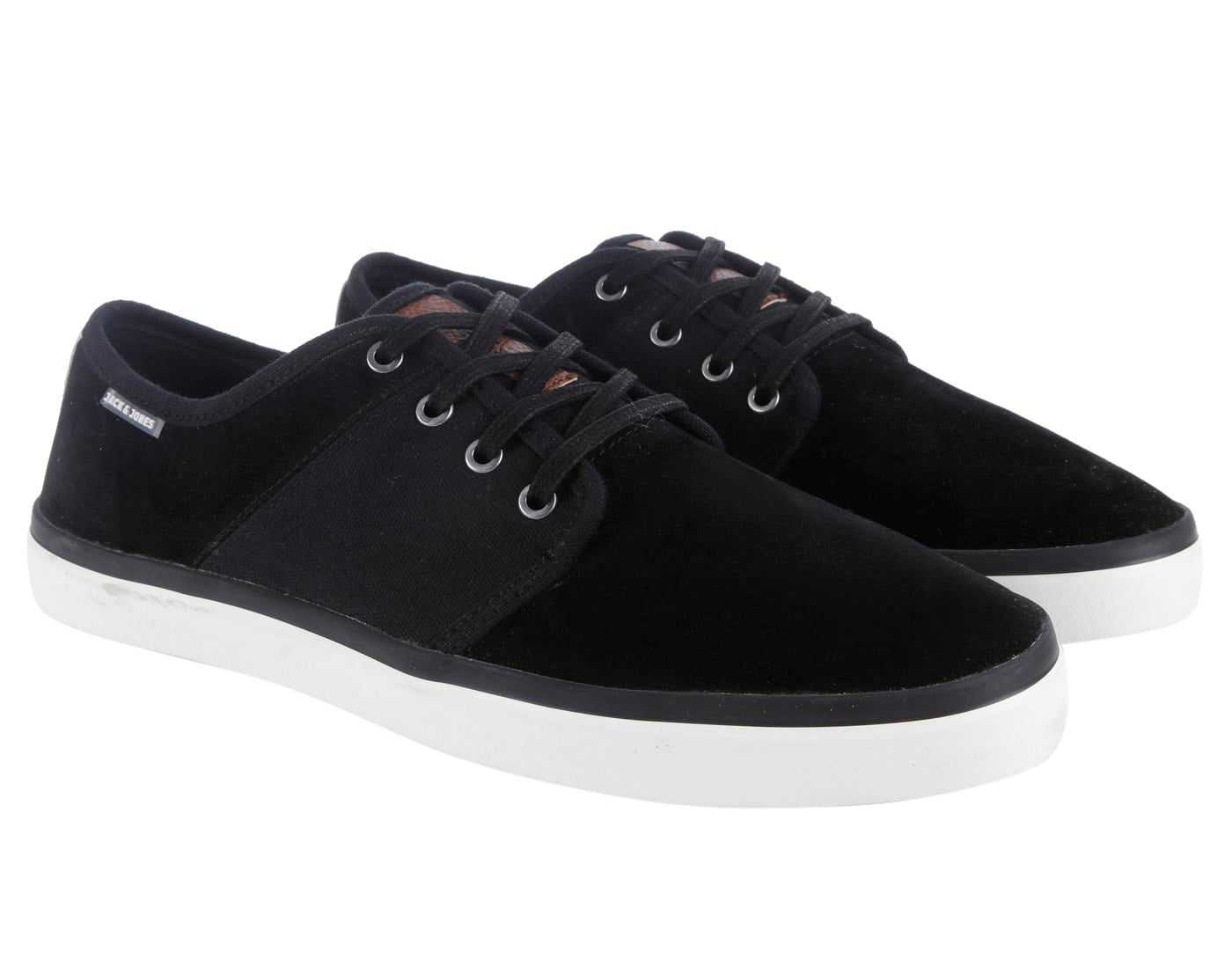 Black Lace Up Sneakers