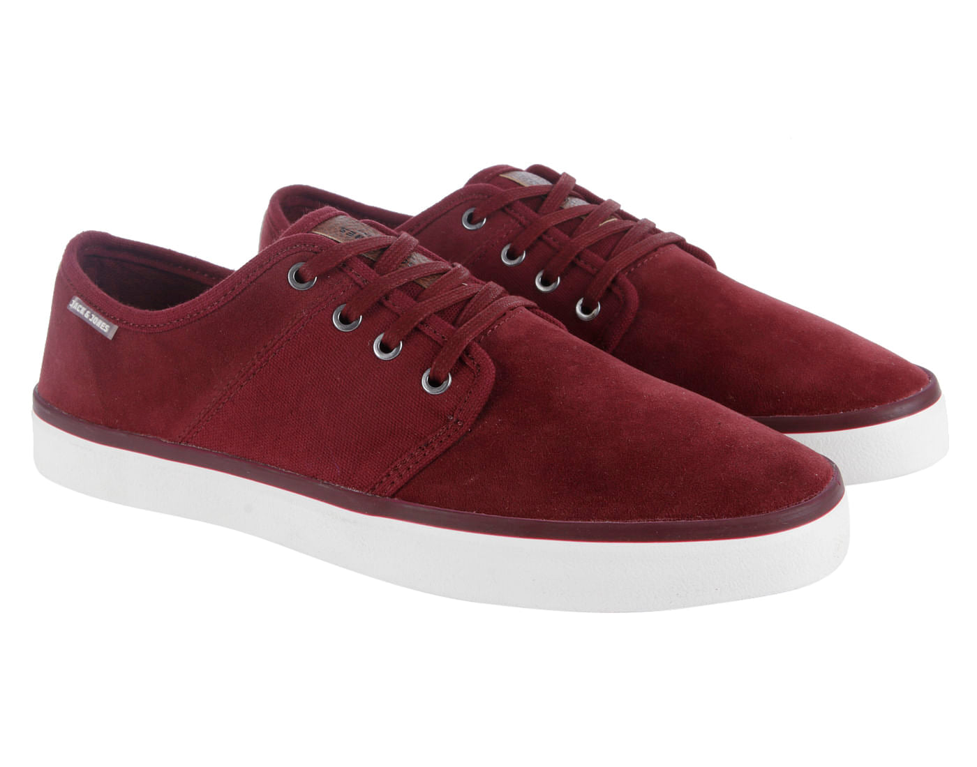 Red Lace Up Sneakers