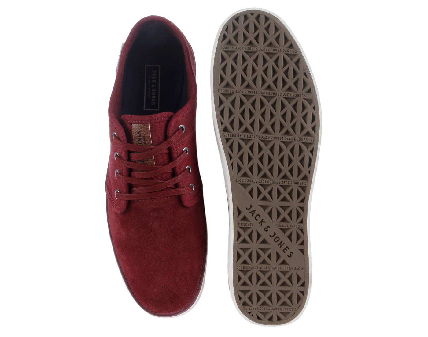 Red Lace Up Sneakers
