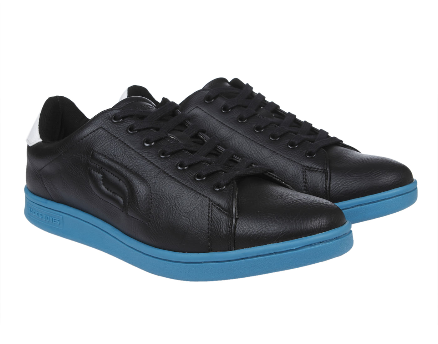 Black Pu Sneakers