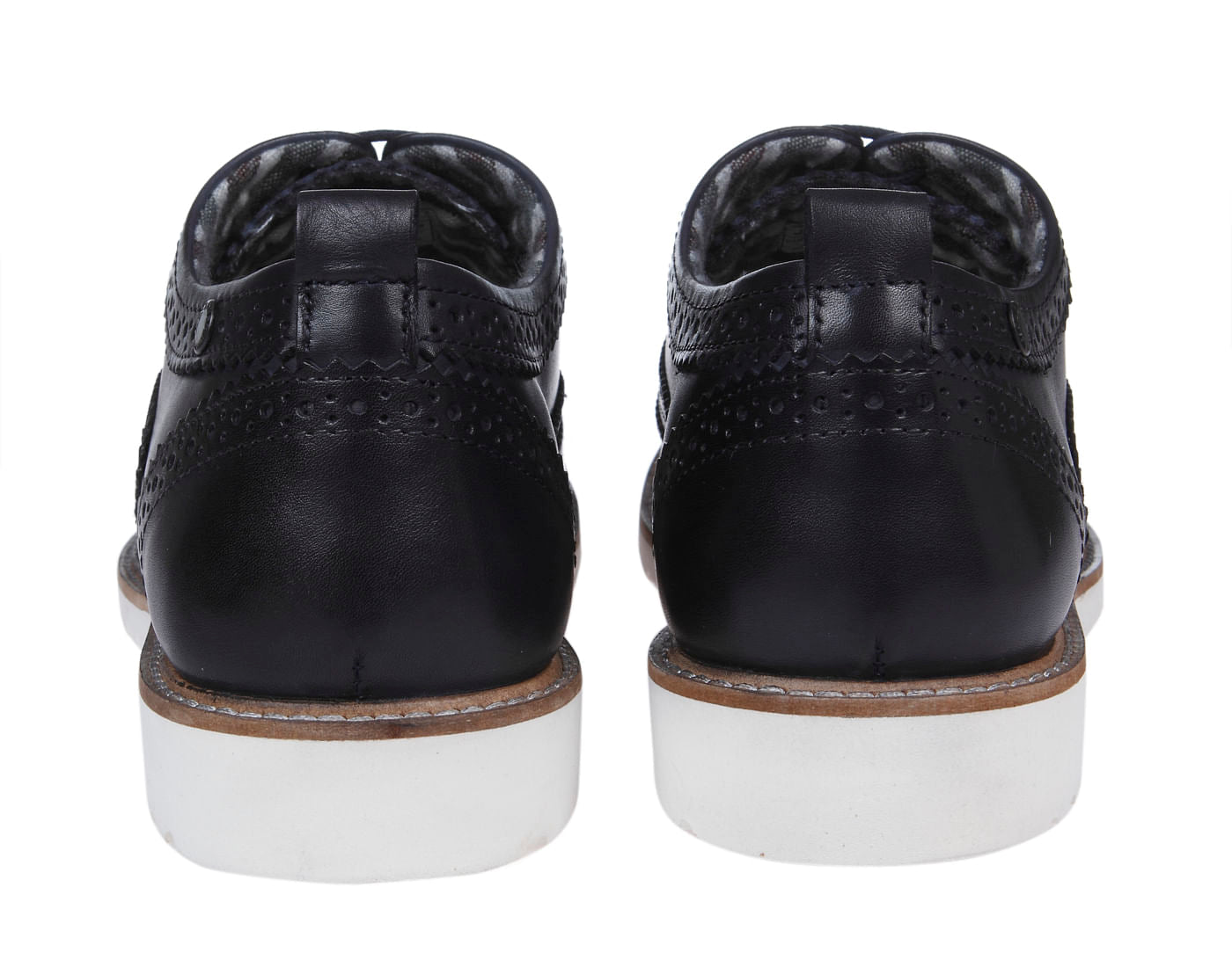 Black Leather Brogues