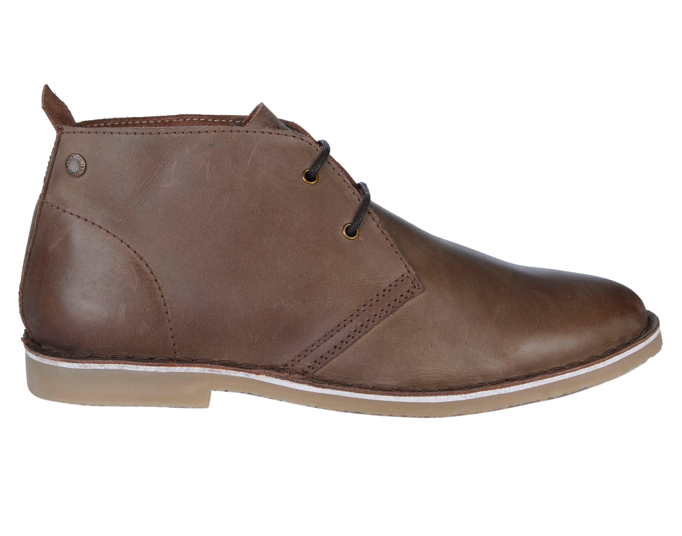 Brown Leather Derby Shoes
