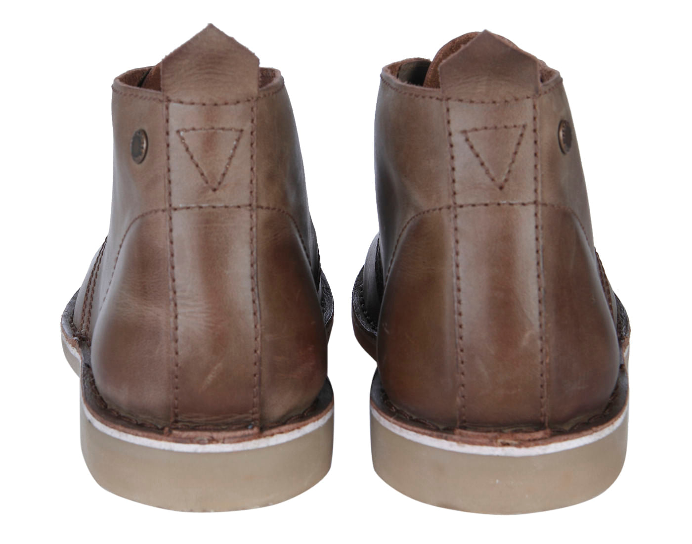 Brown Leather Derby Shoes