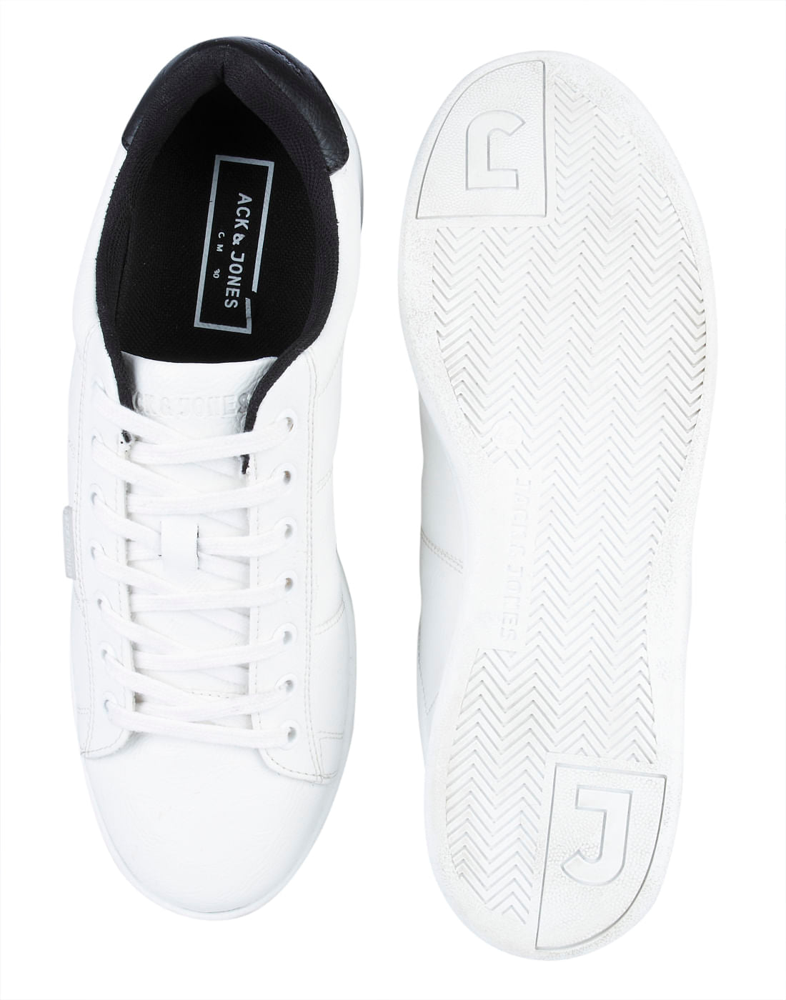 White PU Sneakers
