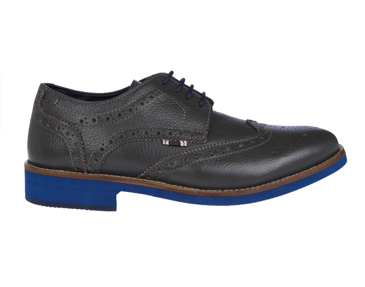 Dark Grey Brogues - 6