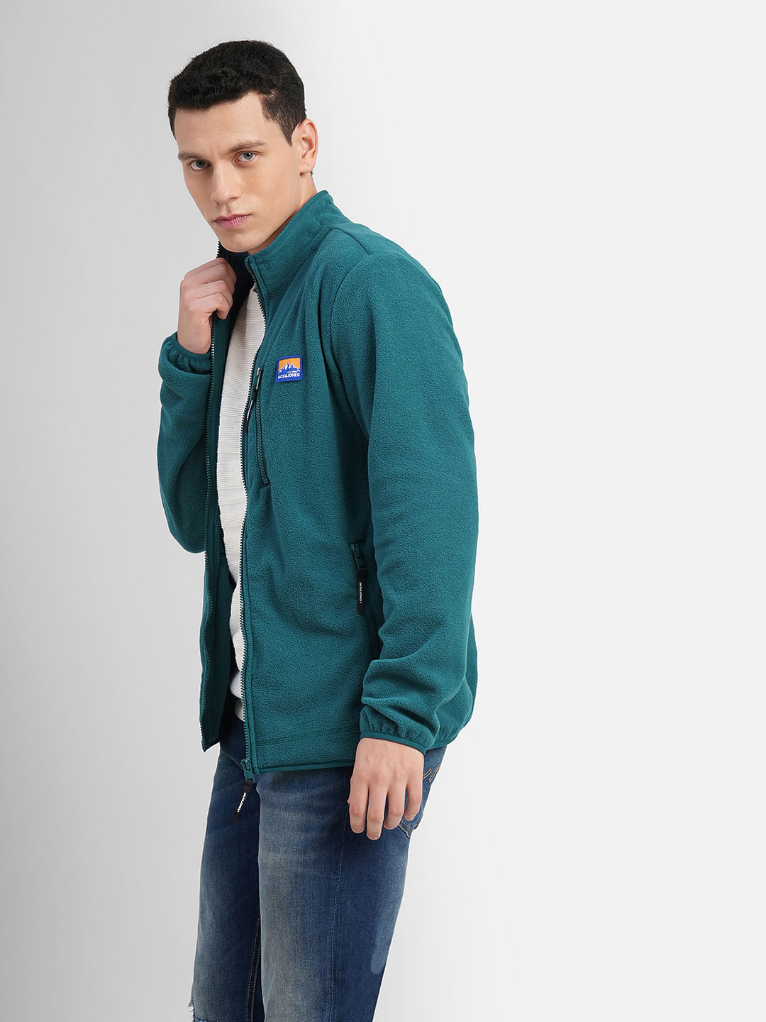 Coral Blue Polar Jacket