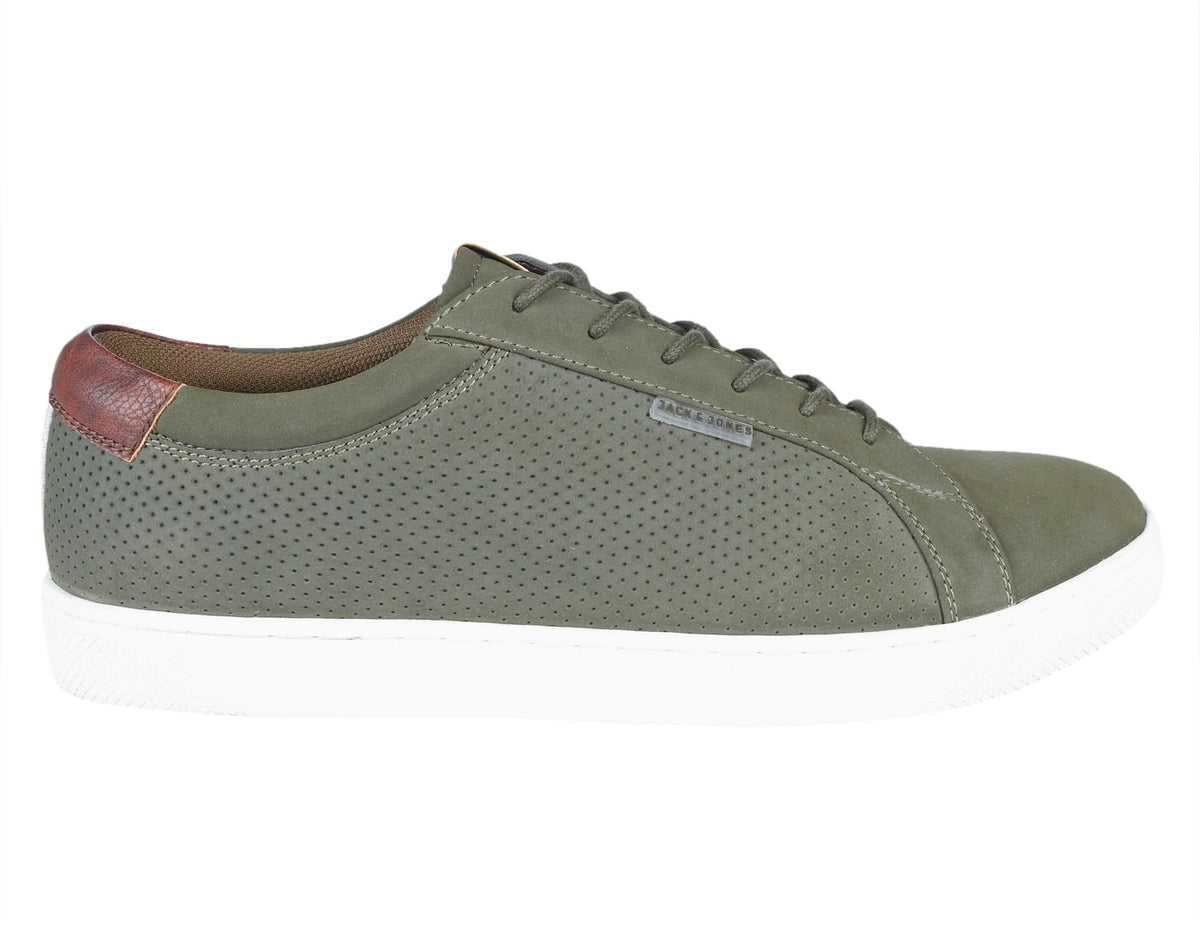 Green Synthetic Suede Sneakers - 6