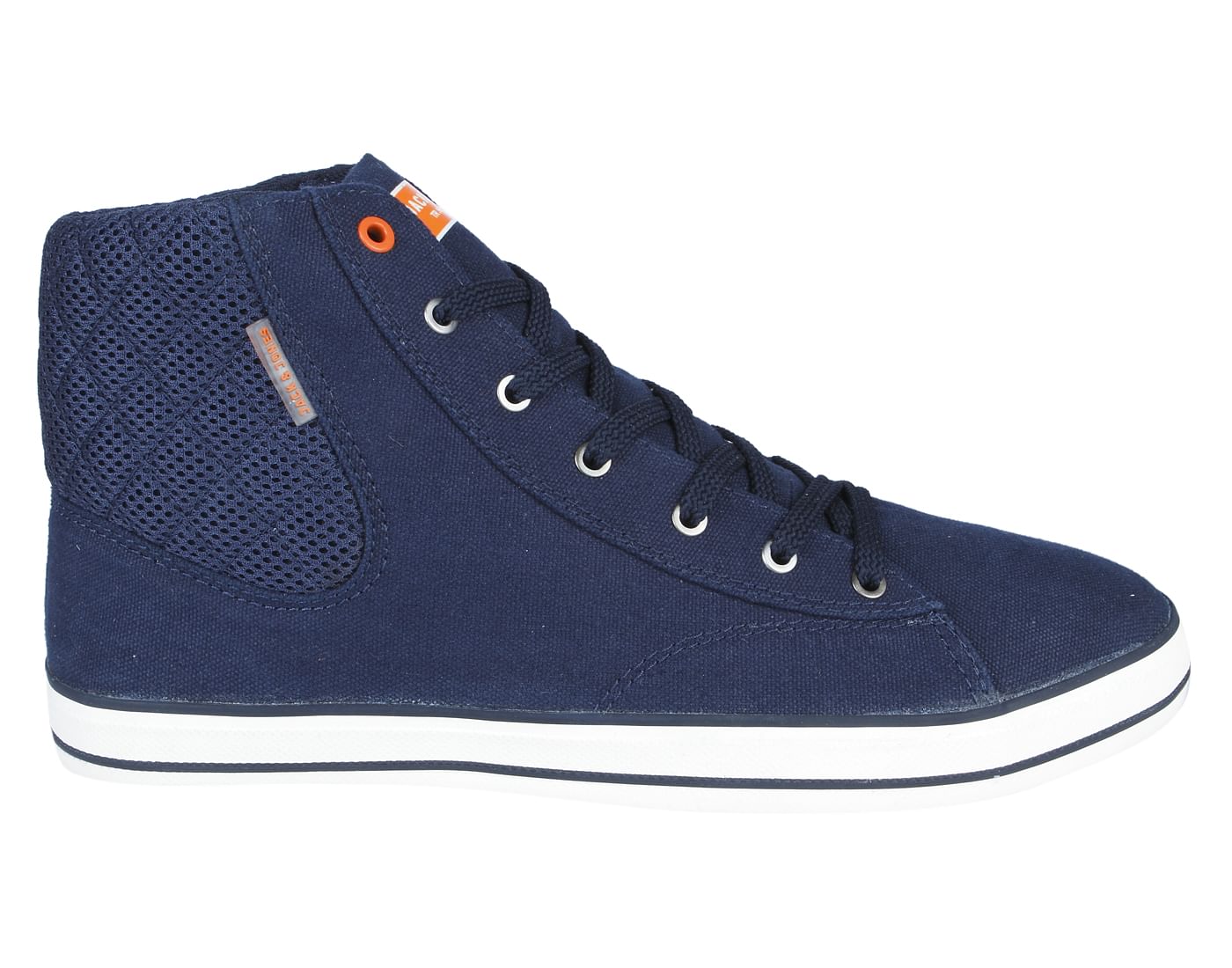 Blue Ankle High Sneakers